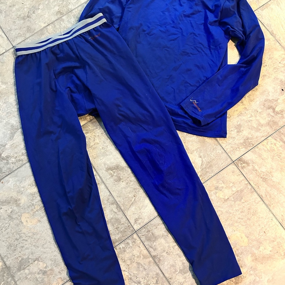 Watson’s Blue Under Layer Warmth Layer Two Piece Loungewear Set